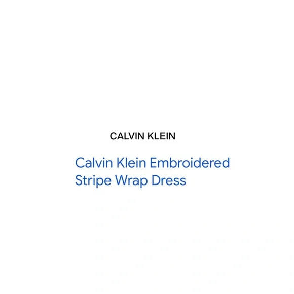 CALVIN KLEIN Women’s Whimsical Waterfall Wrap Midi Dress - Picture 3 of 15